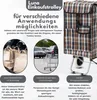 43,5 L Chariot à provisions hydrofuge pliable - Chariot à Voir les images du produit 6