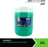 A large green drum of antifreeze with a label. Produktbild-Vorschau