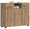 vidaXL Dřevěná skříňka Artisan dub 88,5 x 30,5 x 73 cm Náhled obrázku produktu 2