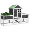 vidaXL Králíkárna Grey 170x63x113 cm Masivní borovicové Náhled obrázku produktu 3