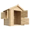 Timbela Kinderspielhaus aus Holz - Spielhaus im Freien für Produktbild-Vorschau 5