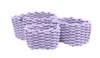 TOM TAILOR Corbeilles de rangement tressées Lot de 3 Lilas Voir les images du produit 4