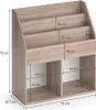 Knihovna Vicco Luigi Sonoma 72 x 79 cm, Model 34471 Náhled obrázku produktu 7