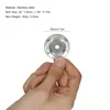 50 stücke Tamburin Glocke Ring Jingle Bell Edelstahl für Produktbild-Vorschau 4