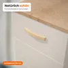 Holzgriffe Holzknopf Holz Möbelgriff Knopf Schubladengriff Produktbild-Vorschau 3