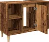 vidaXL Koupelnová skříňka vzhled starého dřeva 80x33x60 cm Náhled obrázku produktu 6