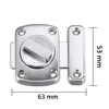 Türriegel Diebstahlsicherung Latch Edelstahl Drehriegel Produktbild-Vorschau 2