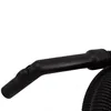 A close-up view of a black vacuum cleaner hose handle with a button. Produktbild-Vorschau