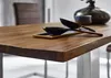 Esszimmertisch 140x80 cm Esra, echte Baumkante, massiver & Produktbild-Vorschau 4