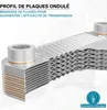 Wymiennik ciepła Wiltec 30 płyt, maks. 66 kW, 4 m³/h 0,54 l Podgląd zdjęcia produktu 4