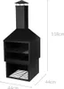 Gril s výsokým komínem, 118 cm Náhled obrázku produktu 2