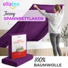 EllaTex Jersey Topper Spannbettlaken 180x200–200x200 Produktbild-Vorschau 2