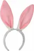 Hasenohren Bunny Haarreif Kostüm-Accessoire weiss - Produktbild-Vorschau 1