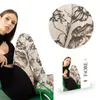 Damenstrumpfhose 60den mit Blumen 3 White Produktbild-Vorschau 2