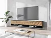 Meuble TV CALIBURI 180 - noir / chêne wotan Voir les images du produit 4