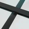 vidaXL Drzwi wewnętrzne 102,5x201,5 cm czarne matowe szkło Podgląd zdjęcia produktu 6
