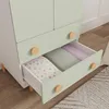 Armadio per bambini "Vaarentaa" con 2 ante, 2 cassetti, Anteprima dell’immagine prodotto 8