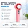 Handventilator Mini Ventilator mit Kühlfunktion bis zu 5 °C Produktbild-Vorschau 5