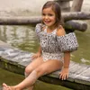 Maillot de bain Puddle Jumper - Vert/rose - Bandes Voir les images du produit 6