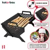 KOTARBAU® Feuerschale Camping Faltbar Faltgrill Outdoor Produktbild-Vorschau 5
