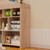 Regał dziecięcy brązowy na zabawki książki akcesoria Podgląd zdjęcia produktu 3