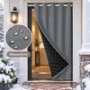 Tenda per porta, 110x203 cm, protezione termica e isolante, Anteprima dell’immagine prodotto 8