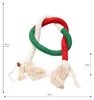 Katzenspielzeug aus Naturseil · Spielseil rot-weiß · 70 x Produktbild-Vorschau 2