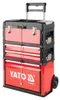 Yato YT-09101, Werkzeugkasten, Metall, Schwarz, Rot, 45 kg, Produktbild-Vorschau 1