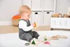 TickiT Jeu de cubes arc-en-ciel - Jouets en bois 24 pièces Voir les images du produit 12