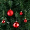 DEUBA® Weihnachtskugeln 77tlg Ø 3-7cm Kunststoff matt Produktbild-Vorschau 4