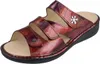 Finn Comfort Komfort Pantoletten Damen 31383637383232 Rot Produktbild-Vorschau 8