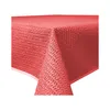 Garten Tischdecke Outdoor PVC rechteckig 130x160 cm Rot Produktbild-Vorschau 1