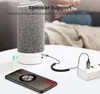 A speaker is connected to a phone via a Bluetooth adapter and a USB power source. Náhled obrázku produktu