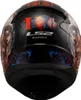 Kask Ls2 Ff353 Rapid Ii Zombie Black Red Rozm M (57-58) Podgląd zdjęcia produktu 6