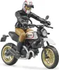 Bruder 63051 - Scrambler Ducati Desert Sled en Bestuurder Anteprima dell’immagine prodotto 12