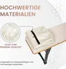 TexDeko Bierbankauflage 220x25x4cm mit Reißverschluss Creme Produktbild-Vorschau 2
