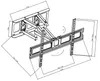 My Wall Vollbeweglicher Wandhalter für LCD TV für Produktbild-Vorschau 3