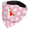 Mr. & Mrs. Panda Hunde-Halstuch Einhorn Super - Rot Pastell Produktbild-Vorschau 2