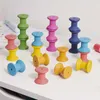 TickiT Holzspielzeug Regenbogen Spulen - sensorisches Produktbild-Vorschau 3