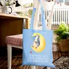 Mr. & Mrs. Panda Shopping Tasche Pinguin Mond - Sky Blue - Produktbild-Vorschau 4