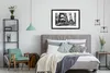 MuchoWow® MuchoWow® Gerahmtes Poster New York - Schwarz - Produktbild-Vorschau 7