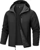 Herren Softshelljacke Wasserdicht Gefüttert Mit Fleece Produktbild-Vorschau 1