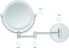 Libaro LED Kosmetikspiegel Modena Vergrößerungsspiegel (5x Produktbild-Vorschau 14