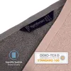 Komfortec 4er Duschtücher 70x140 cm Set aus 100% Baumwolle, Produktbild-Vorschau 5