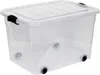 Rollboxen 100 Liter Volumen mit Deckel. In Transparenter Produktbild-Vorschau 1