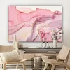 MuchoWow® - Leinwandbilder - Gold - Marmor - Rosa, Produktbild-Vorschau 7