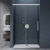 doporro Duschtür Nischentür dusche 130x195cm Duschwand Produktbild-Vorschau 1