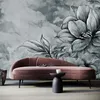 Muralo Selbstklebende Fototapete BLUMEN Pflanzen Beton Produktbild-Vorschau 4