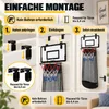 Wäschekorb Basketball, 2-in-1 Basketballkorb & Wäschesack, Produktbild-Vorschau 5