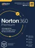 Marketing image for Norton 360 Premium software. Produktbild-Vorschau